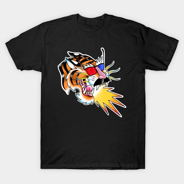 Groucho tiger T-Shirt by AntlersAndUmbrellas